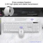 YINDIAO V3 Max Business Office Silent Wireless Keyboard Mouse Set - Image 9