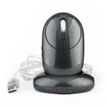 MZ-012 2.4G 1200 DPI Wireless Rechargeable Optical Mouse with 3 Ports USB HUB / Charging Dock - Image 4