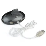 MZ-012 2.4G 1200 DPI Wireless Rechargeable Optical Mouse with 3 Ports USB HUB / Charging Dock - Image 5