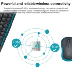 Logitech MK275 USB Wireless Keyboard Mouse Set - Image 3