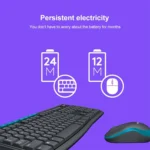 Logitech MK275 USB Wireless Keyboard Mouse Set - Image 5