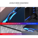 YINDIAO 6 Keys Gaming Office USB Mute Mechanical Wired Mouse - Image 4