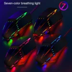 YINDIAO 6 Keys Gaming Office USB Mute Mechanical Wired Mouse - Image 7