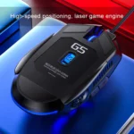 YINDIAO G5 3200DPI 4-modes Adjustable 6-keys RGB Light Silent Wired Gaming Mouse - Image 6