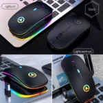 YINDIAO A2 2.4GHz 1600DPI 3-modes Adjustable RGB Light Rechargeable Wireless Silent Mouse - Image 10