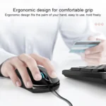 YINDIAO G2 1000DPI 3-keys RGB Light Wired Business Mouse - Image 8