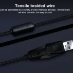 GM20 3200DPI 4-modes Adjustable 7-keys RGB Light Wired Gaming Mouse - Image 6