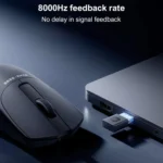 Original Xiaomi Mouse X1 Wired Wireless 2.4G TTC Micro Switches 8000Hz 26000 DPI Gaming Mouse - Image 4