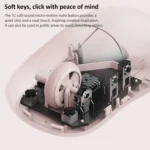 Original Xiaomi Dual-mode 1200DPI Ultra-thin Computer Mouse 3 - Image 4