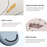 Original Xiaomi Dual-mode 1200DPI Ultra-thin Computer Mouse 3 - Image 6