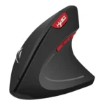 HXSJ T24 6 Buttons 2400 DPI 2.4G Wireless Vertical Ergonomic Mouse with USB Receiver - Image 2