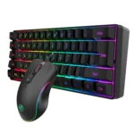HXSJ V700B+A867 Wired RGB Backlit Keyboard and Mouse Set - Image 2