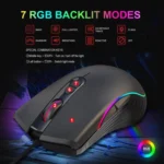HXSJ V700B+A867 Wired RGB Backlit Keyboard and Mouse Set - Image 9