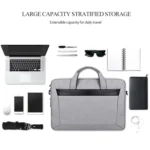 DJ06 Oxford Cloth Waterproof Wear-resistant Portable Expandable Laptop Bag for 15.4 inch Laptops, with Detachable Shoulder Strap - Image 9