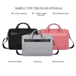 DJ06 Oxford Cloth Waterproof Wear-resistant Portable Expandable Laptop Bag for 15.4 inch Laptops, with Detachable Shoulder Strap - Image 10