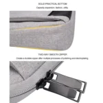 DJ08 Oxford Cloth Waterproof Wear-resistant Laptop Bag for 14.1 inch Laptops, with Concealed Handle & Luggage Tie Rod & Adjustable Shoulder Strap - Image 13