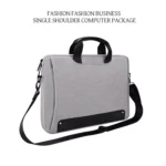 DJ08 Oxford Cloth Waterproof Wear-resistant Laptop Bag for 14.1 inch Laptops, with Concealed Handle & Luggage Tie Rod & Adjustable Shoulder Strap - Image 4