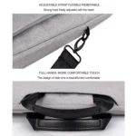 DJ08 Oxford Cloth Waterproof Wear-resistant Laptop Bag for 15.6 inch Laptops, with Concealed Handle & Luggage Tie Rod & Adjustable Shoulder Strap - Image 14