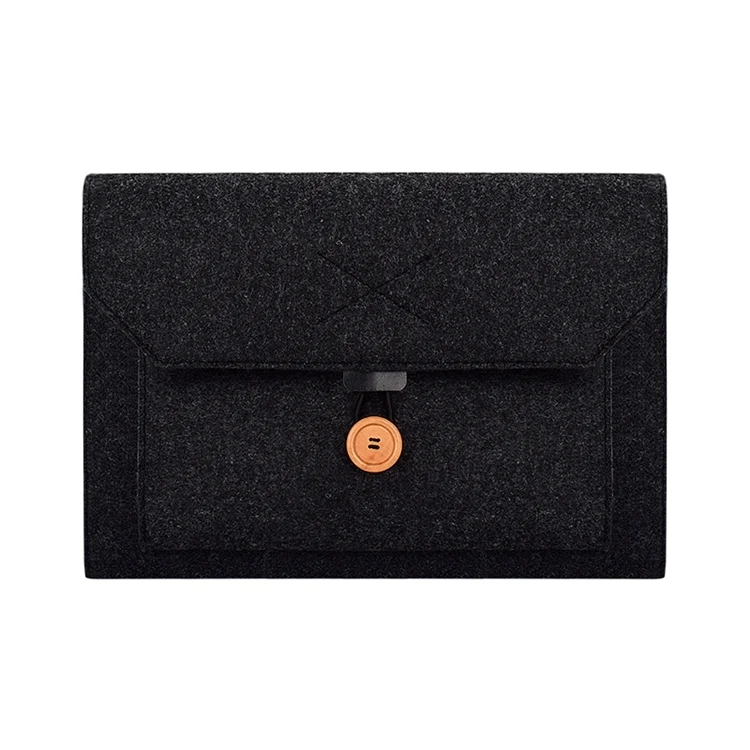 ND06 Multi-purpose Felt Button Laptop Inner Bag for 12.5 inch Laptop