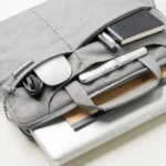 POFOKO A520 Series 14-15.4 inch Multi-functional Laptop Handbag with Trolley Case Belt - Image 5