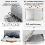 ND03S 14.1-15.4 inch Business Casual Laptop Bag - Image 5