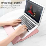 4 in 1 Universal Laptop Holder PU Waterproof Protection Wrist Laptop Bag, Size: 17 inch - Image 6