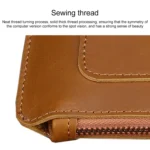 Universal Genuine Leather Business Zipper Laptop Tablet Bag For 13 inch and Below - Image 6