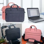 DJ03 Waterproof Anti-scratch Anti-theft One-shoulder Handbag for 15.6 inch Laptops, with Suitcase Belt - Image 12