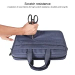 DJ03 Waterproof Anti-scratch Anti-theft One-shoulder Handbag for 15.6 inch Laptops, with Suitcase Belt - Image 8