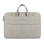 ST06S Waterproof PU Leather Zipper Hidden Portable Strap One-shoulder Handbag for 15.6 inch Laptops, with Magic Stick & Suitcase Belt - Image 4