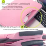 12 inch Portable Air Permeable Handheld Sleeve Bag for MacBook, Lenovo and other Laptops, Size:32x21x2cm - Image 6