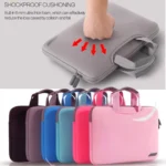 12 inch Portable Air Permeable Handheld Sleeve Bag for MacBook, Lenovo and other Laptops, Size:32x21x2cm - Image 8