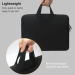 13.3 inch Portable Air Permeable Handheld Sleeve Bag for MacBook Air / Pro, Lenovo and other Laptops, Size: 34x25.5x2.5cm - Image 5