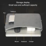 POFOKO C210 13.3 inch Denim Business Laptop Liner Bag - Image 7