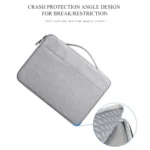 Oxford Cloth Waterproof Laptop Handbag for 15.6 inch Laptops, with Trunk Trolley Strap - Image 3