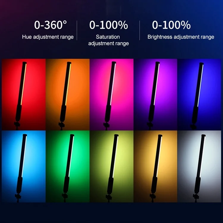 LED1478_2.webp Ulanzi VL119 RGB Type-C Handheld LED Video Stick Light Wand Light - Image 3