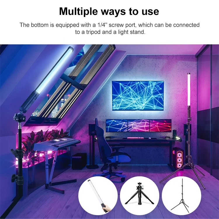LED1478_5.webp Ulanzi VL119 RGB Type-C Handheld LED Video Stick Light Wand Light - Image 6