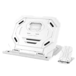 T3 Multi-function Hollow Design Cooling Bracket with 10-Level Adjustable Angle for Notebook,  MacBook, iPad, Mobile Phones - Image 2