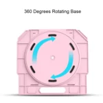 T3 Multi-function Hollow Design Cooling Bracket with 10-Level Adjustable Angle for Notebook,  MacBook, iPad, Mobile Phones - Image 3