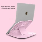 T3 Multi-function Hollow Design Cooling Bracket with 10-Level Adjustable Angle for Notebook,  MacBook, iPad, Mobile Phones - Image 5