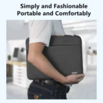 For 14 inch Laptop Zipper Waterproof  Handheld Sleeve Bag - Image 9