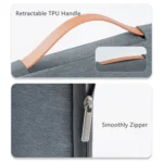 For 16 inch Laptop Zipper Waterproof  Handheld Sleeve Bag - Image 4