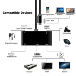 USB-C / Type-C to HDMI /VGA /USB 3.0 /PD Converter - Image 5