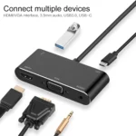 USB-C / Type-C to HDMI /VGA /USB 3.0 /PD Converter - Image 7