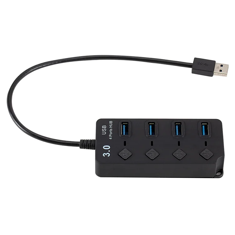 MBC6614_2.webp 4 Ports USB 3.0 Hi Speed Multi Hub Expansion with Switch for PC & Laptop - Image 3
