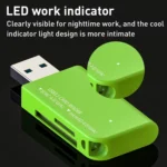 V30 / V60 / V90 USB3.1 Multifunction Card Reader Support SD / TF Card - Image 6