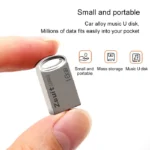 Zsuit 64GB USB 3.0 Mini Metal Ring Shape USB Flash Disk - Image 5