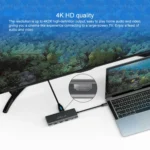 Blueendless 9 In 1 Multi-function Type-C / USB-C HUB Expansion Dock - Image 9