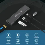 Blueendless 4 In 1 Multi-function Type-C / USB-C to HDMI + PD + Dual USB 3.0 HUB Expansion Dock - Image 7