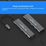 Blueendless 4 In 1 Multi-function Type-C / USB-C to HDMI + PD + Dual USB 3.0 HUB Expansion Dock - Image 10